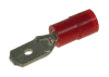 Kolík plochý poloizolovaný, průřez 0,5-1,5mm2 / 4,8x0,5mm PA (RF-M405/PA)
