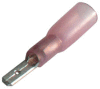 Kolík plochý se smrštovací bužírkou, průřez 0,5-1,5mm2 / 2,8x0,5mm