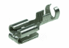 Mosazná objímka odbočná cínovaná, průřez 1,5-2,5mm2 / 4,8x0,8mm předrolovaná (PK2,5-FM408-V)
