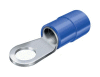 Oko izolované, průřez 1,5-2,5mm2 / M3 / šíře 6mm, izolace PVC, dle DIN 46237 (BF-M3)