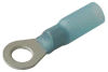Oko lisovací se smršťovací bužírkou, průřez 1,5-2,5mm2 / M4 / 8mm