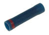 Lisovací spojka CU izolovaná sériová, redukce z 1,5-2,5mm2 na 0,5-1,5mm2, délka 25mm, izolace PVC