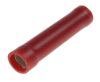 Lisovací spojka CU izolovaná sériová, průřez 0,5-1,5mm2, délka 26,5mm, pro mechanické zatížení, PVC