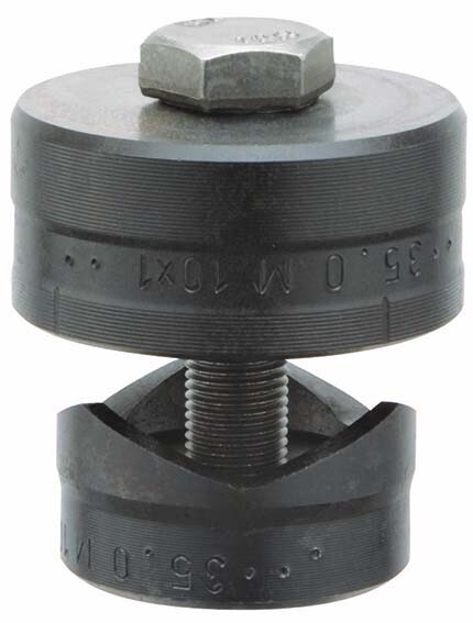 01161 ALFRA prostřihovací čelisti průměr 43,2mm pro plech max. 3,0mm (matrice + razník + šroub19x55)