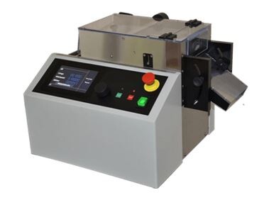 Střihací přístroj na bužírky do šíře 100mm a AL/CU laněné vodiče do 35mm2, dotykový displej