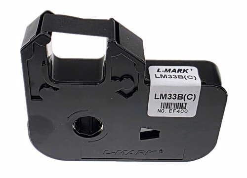 Tisková páska pro tiskárnu L-MARK model LK-330, návin 80m, barva černá LM33B(C)