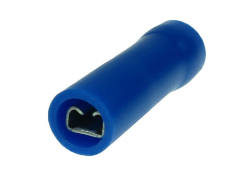 Objímka plochá celoizolovaná, průřez 1,5-2,5mm2 / 2,8x0,5mm PVC (BF-F305P)