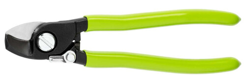 9521165 KNIPEX nůžky na Al a Cu vodiče do průměru 16mm / 50mm2, rukojeti s vratnou pružinou