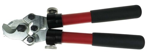 Pákové nůžky na Al a Cu kabely s teleskopickými rukojeťmi do 26mm / 140mm2 / 2,06kg (K105/1) červené