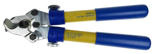 Pákové nůžky na Al a Cu kabely s teleskopickými rukojeťmi do 26mm / 140mm2 / 1,35kg (K105/1) Klauke