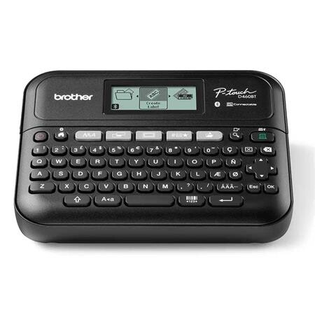 Elektronický štítkovač BROTHER pro pásky TZe šíře 6 - 18mm, USB + adaptér 220V, kufr